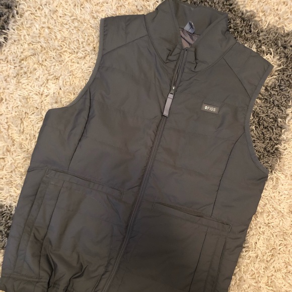 Figs Jackets Coats Figs Scrubs Vest Poshmark